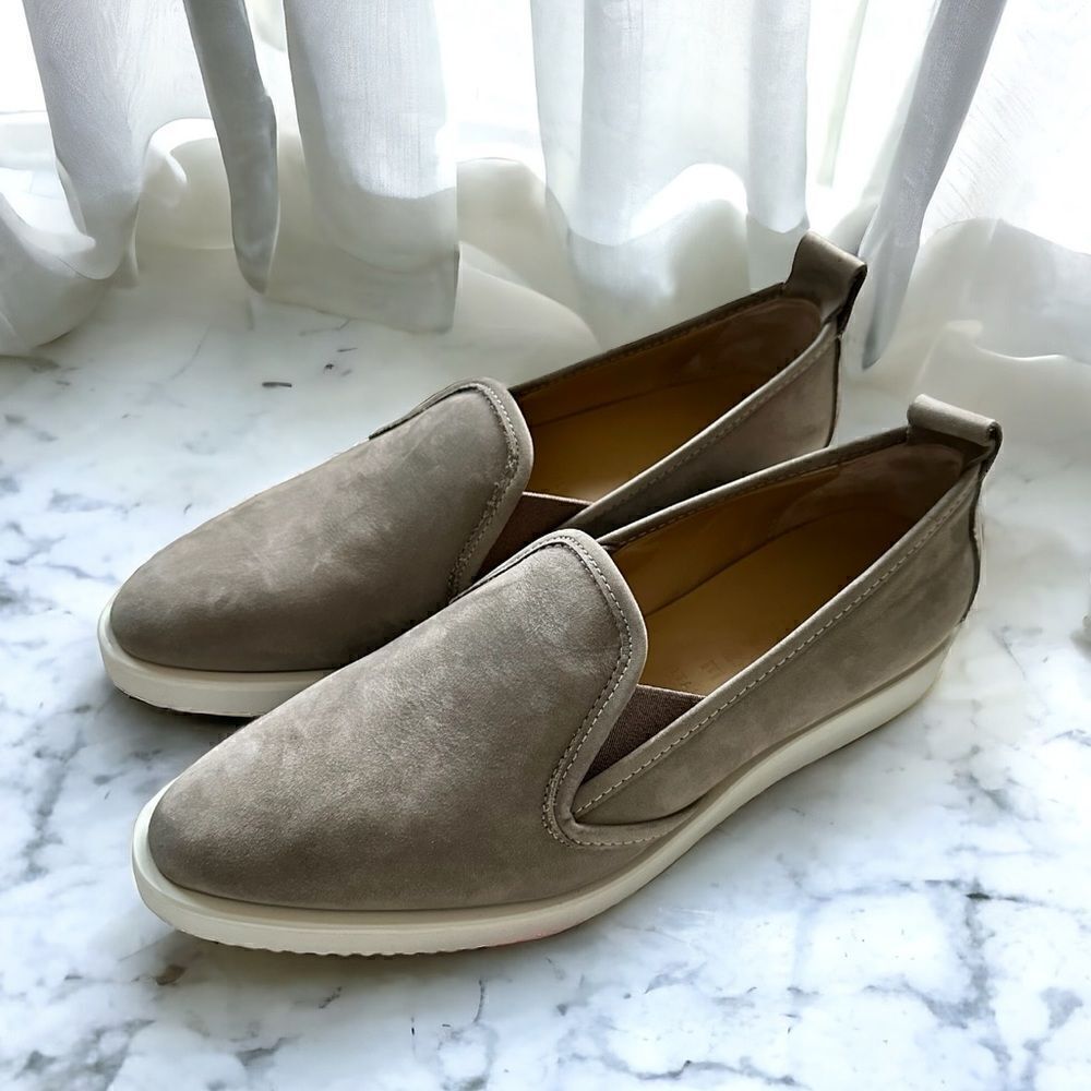 Everlane Nubuck Street Shoe Loafers Slip On Beige Size 6.5 - Picture 6 of 10